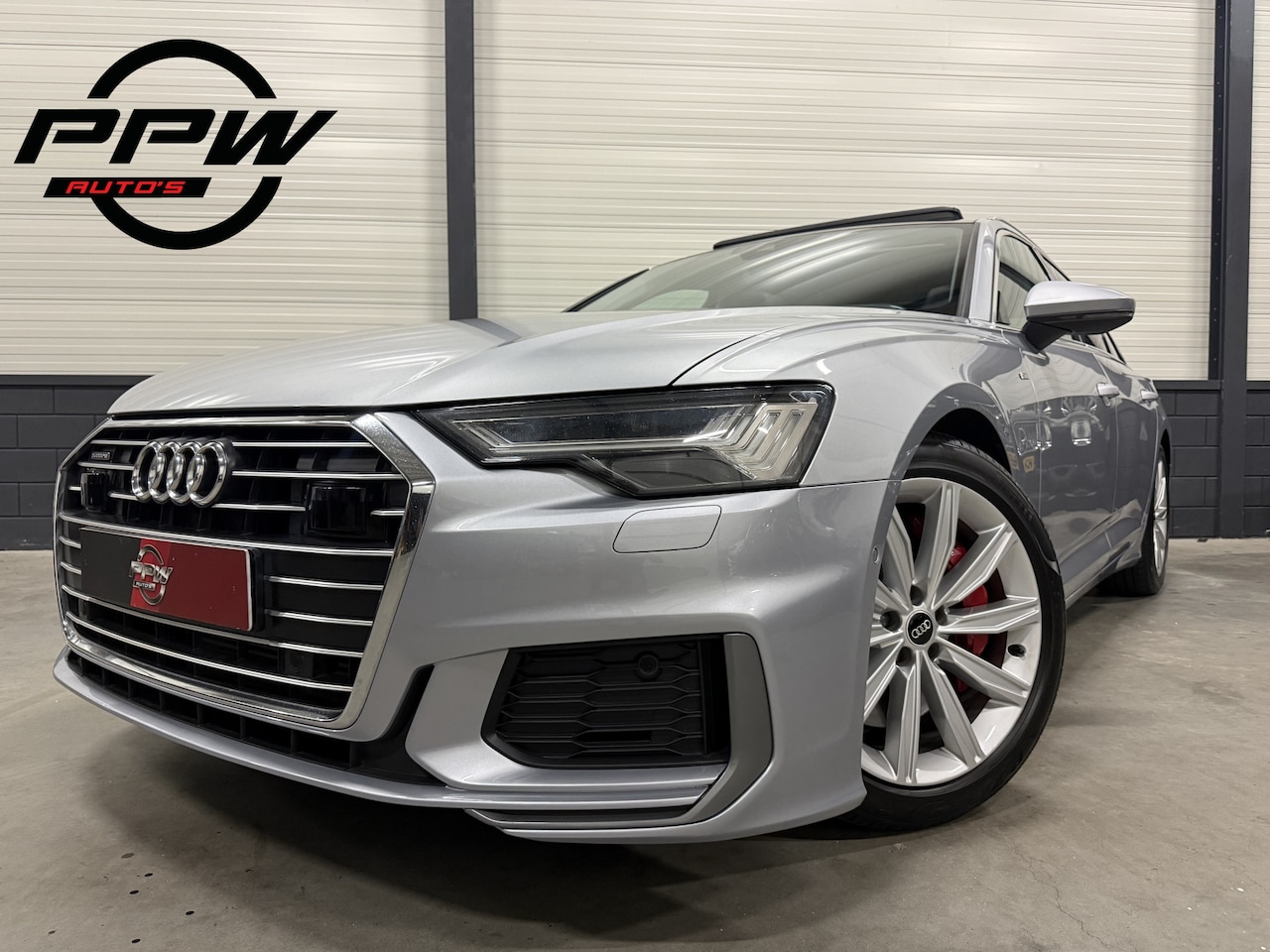 Audi A6 Avant - 55 TFSI e quattro 367PK Competition S-Line PANO/TREKHAAK/HEAD-UP/MEMORY/ACC/KEYLESS/MATRIX - AutoWereld.nl