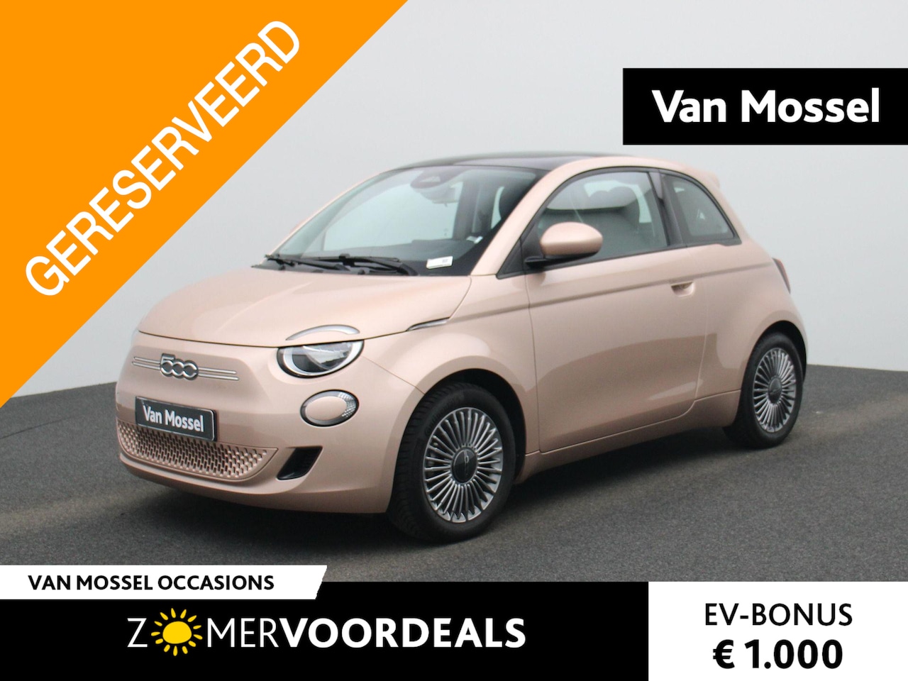 Fiat 500 - Icon 42 kWh | Navigatie | Panoramadak | Apple Carplay / Android Auto | DAB | Cruise Contro - AutoWereld.nl