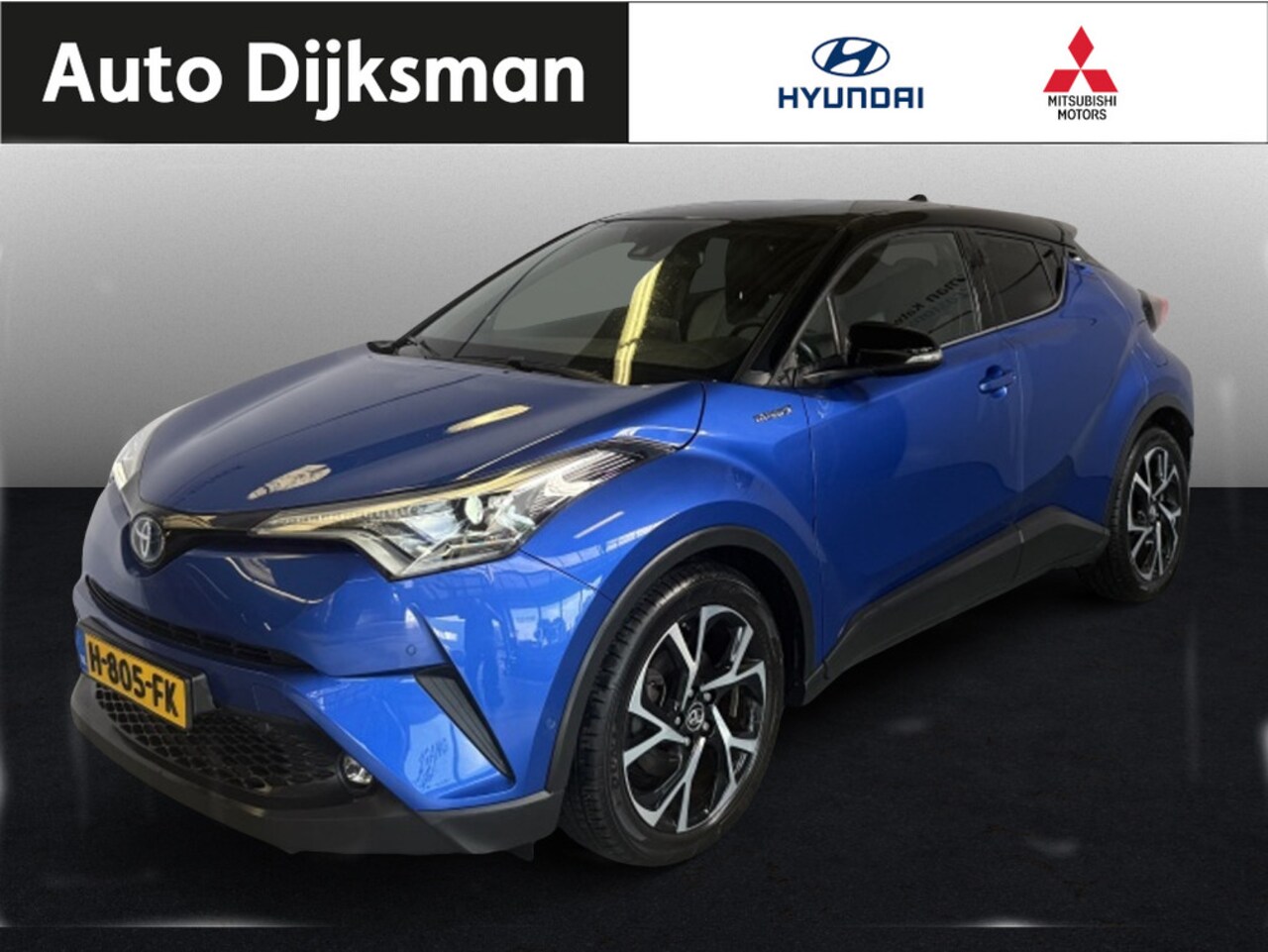 Toyota C-HR - 1.8 Hybrid Bi-Tone | Navi | Dodehoek detectie - AutoWereld.nl
