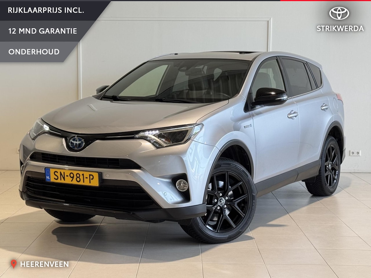 Toyota RAV4 - 2.5 Hybrid Black Edition | Dealeronderhouden | Schuif/kantel dak | Vol-leder | Trekhaak | - AutoWereld.nl
