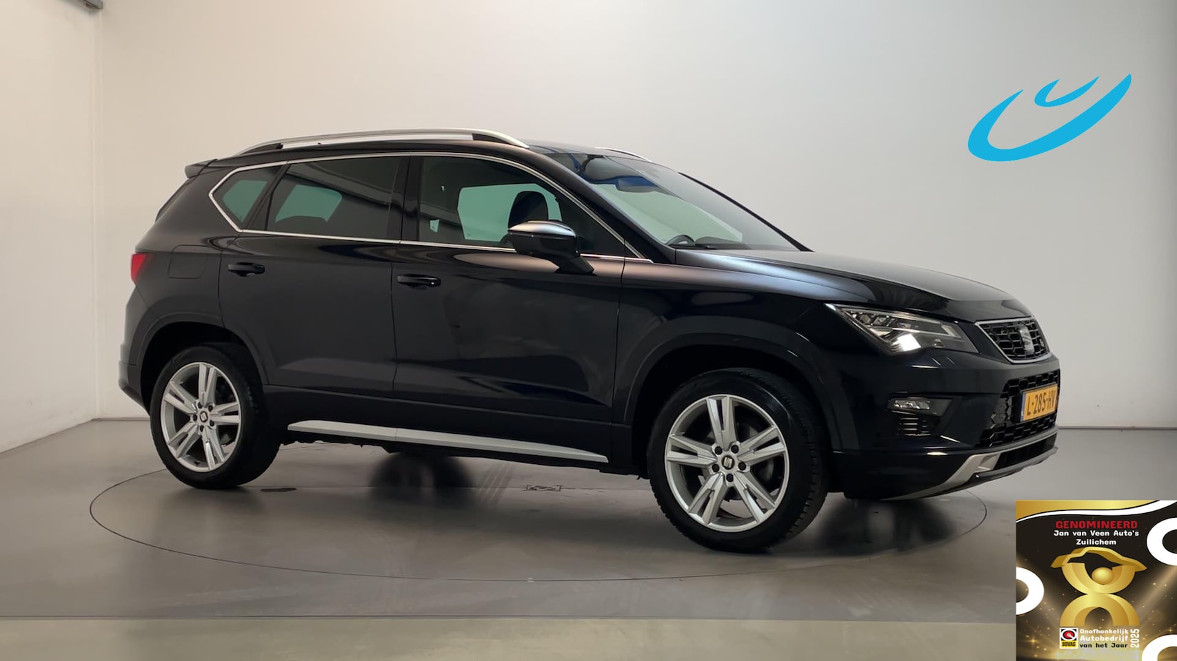 Seat Ateca - 1.5 TSI 150pk DSG FR Business Intense Black Camera Trekhaak Virtual Cockpit Navigatie - AutoWereld.nl