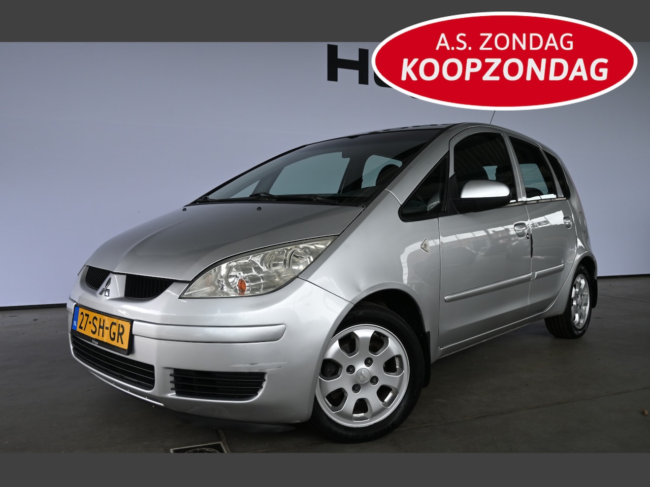 Mitsubishi Colt - 1.3 Invite Automaat Airco Goed Onderhouden! Inruil Mogelijk! - AutoWereld.nl