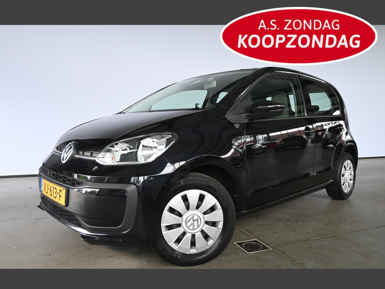 Volkswagen Up! - 1.0 BMT move up! Airco Elektrisch Pakket Rijklaarprijs Inruil Mogelijk! - AutoWereld.nl