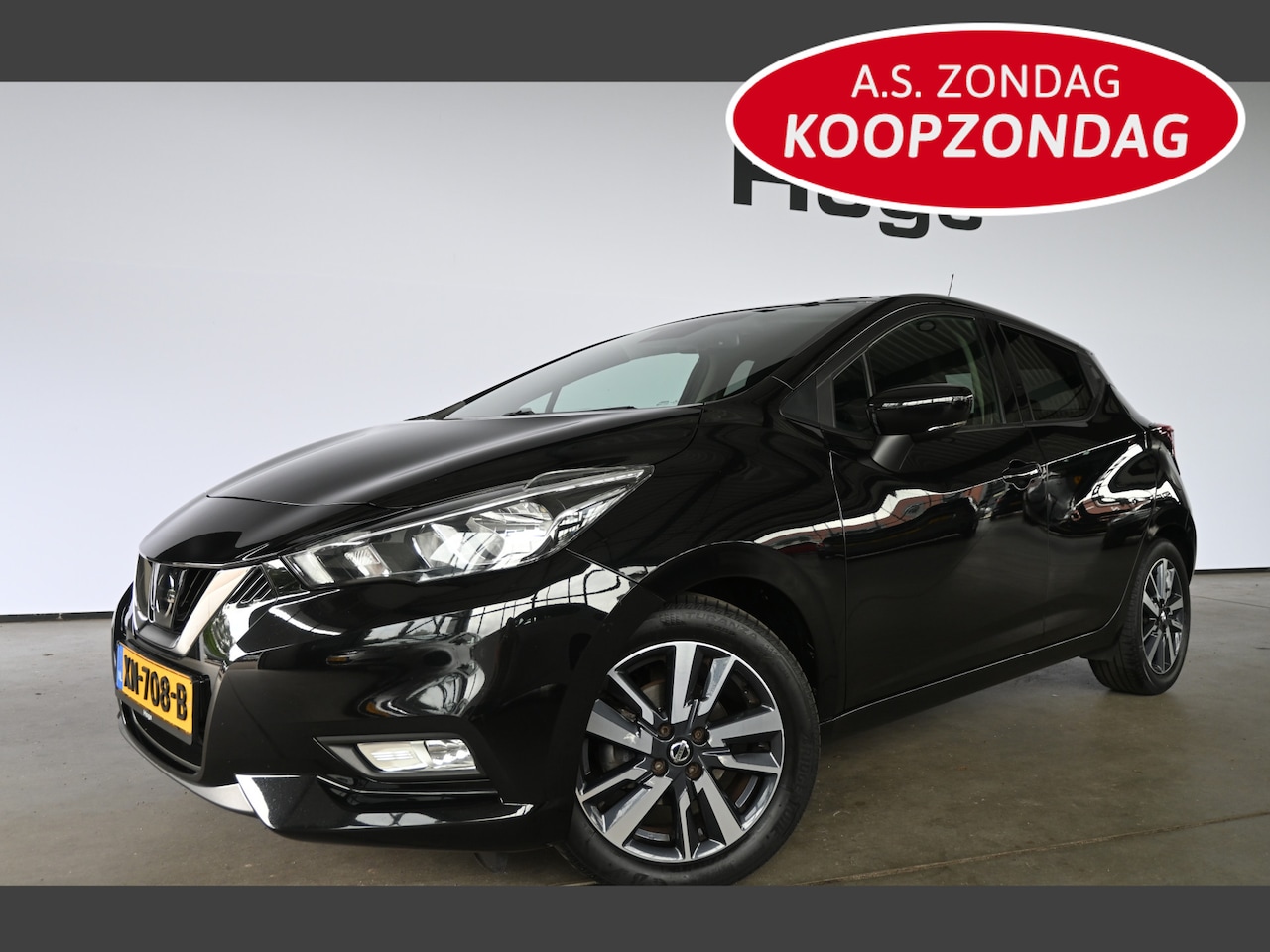 Nissan Micra - 1.0 IG-T N-Connecta Clima Cruise Control Navigatie Camera Goed Onderhouden! Inruil Mogelij - AutoWereld.nl