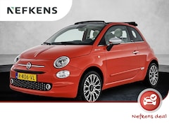 Fiat 500 C - Dolcevita Hybrid 70 pk | Navigatie | Elektrische Kap | Parkeersensoren Achter | LED Dagrij