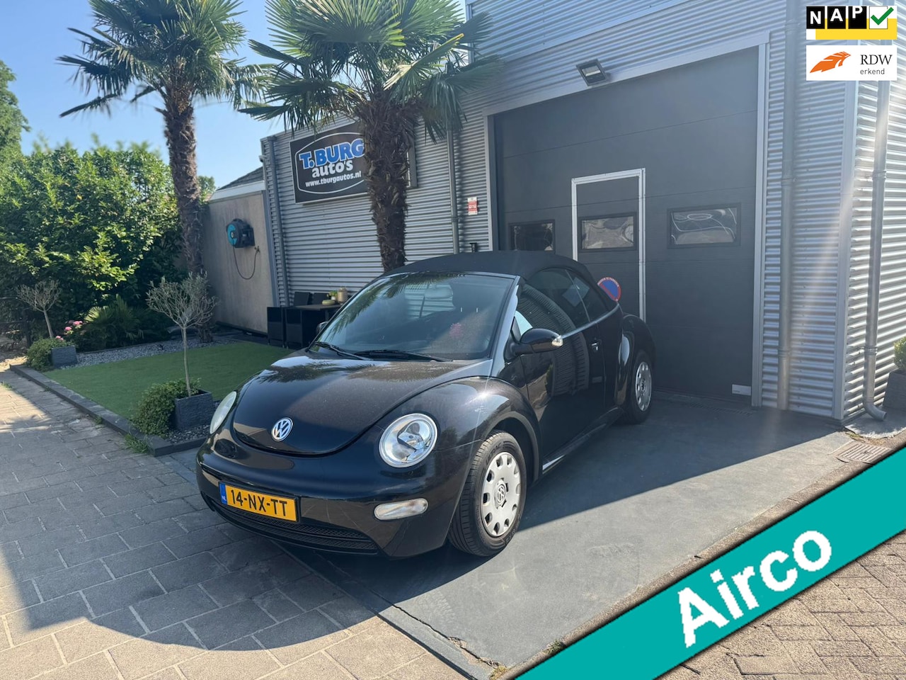Volkswagen New Beetle Cabriolet - 1.6 AIRCO - AutoWereld.nl