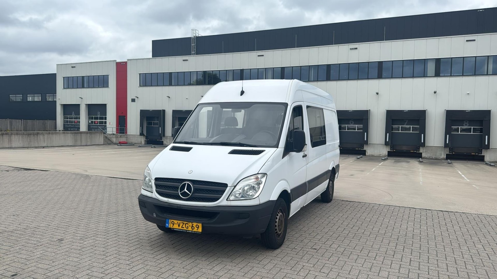 Mercedes-Benz Sprinter - 210 2.2 CDI 366 DC 139.000NAP AIRCO DUBBELE CABINE LANG HOOG WIT 2010 - AutoWereld.nl