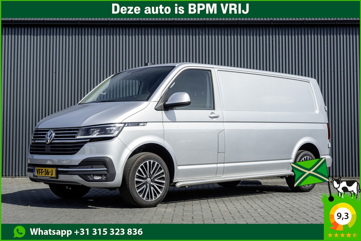 Volkswagen Transporter - T6.1 2.0 TDI L2H1 Bulli | Automaat | 150 PK | Digitaal dashboard | LED | Adaptive Cruise | - AutoWereld.nl