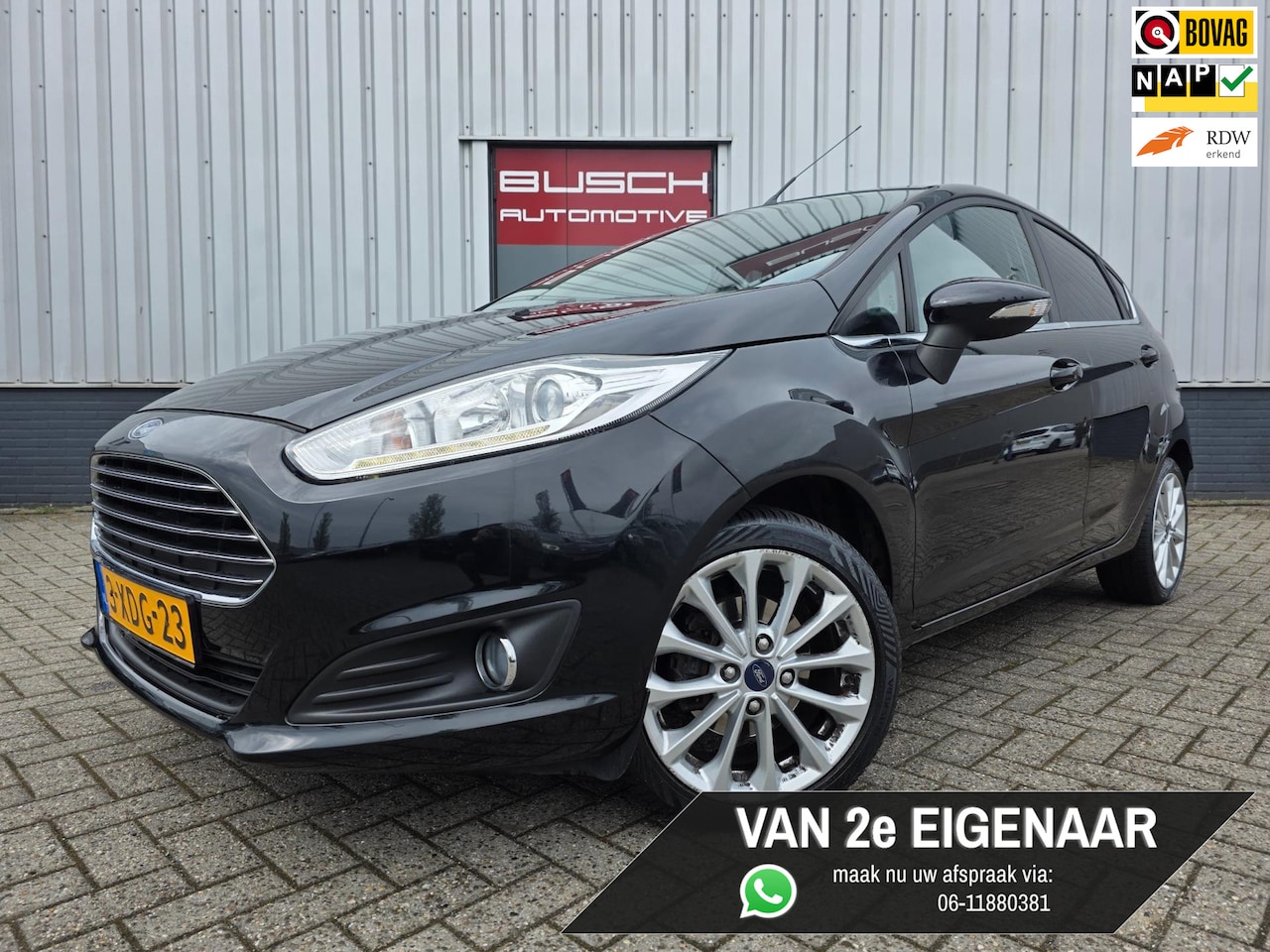 Ford Fiesta - 1.0 EcoBoost 5 deurs Titanium | 2e EIGENAAR | - AutoWereld.nl