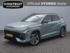 Hyundai Kona - 1.6 GDI HEV 141pk DCT N Line Sky II Schuif/Kantel-dak II Unieke kilometers