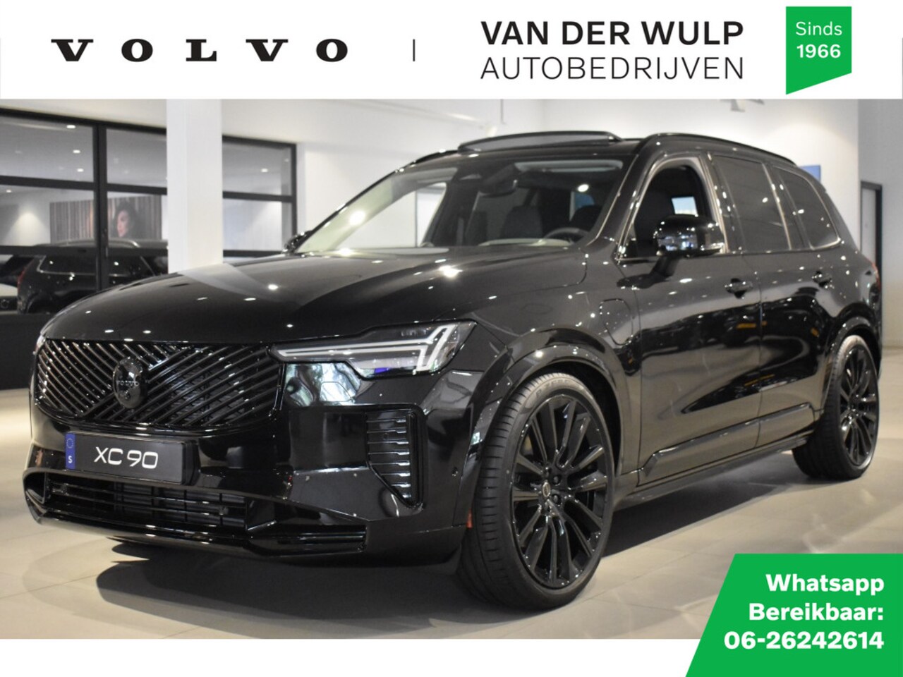 Volvo XC90 - T8 455pk AWD Ultra Dark | Luchtvering | Bowers&Wilkins | Massage - AutoWereld.nl