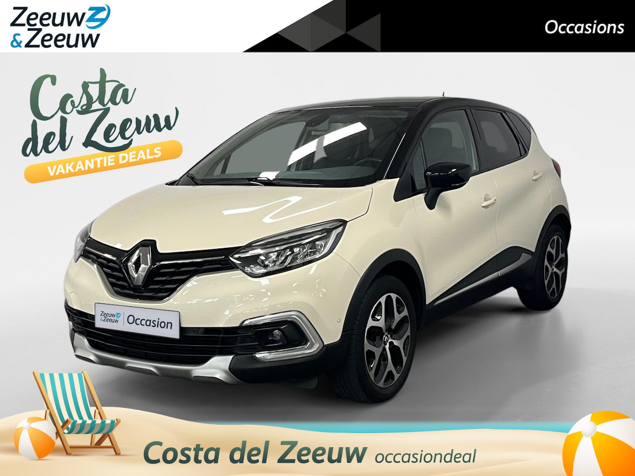 Renault Captur - 0.9 TCe Edition One AUTOMAAT NAVI CAMERA PARKEERSENSOREN CRUISE CONTROLE LEER STOELVERWARM - AutoWereld.nl