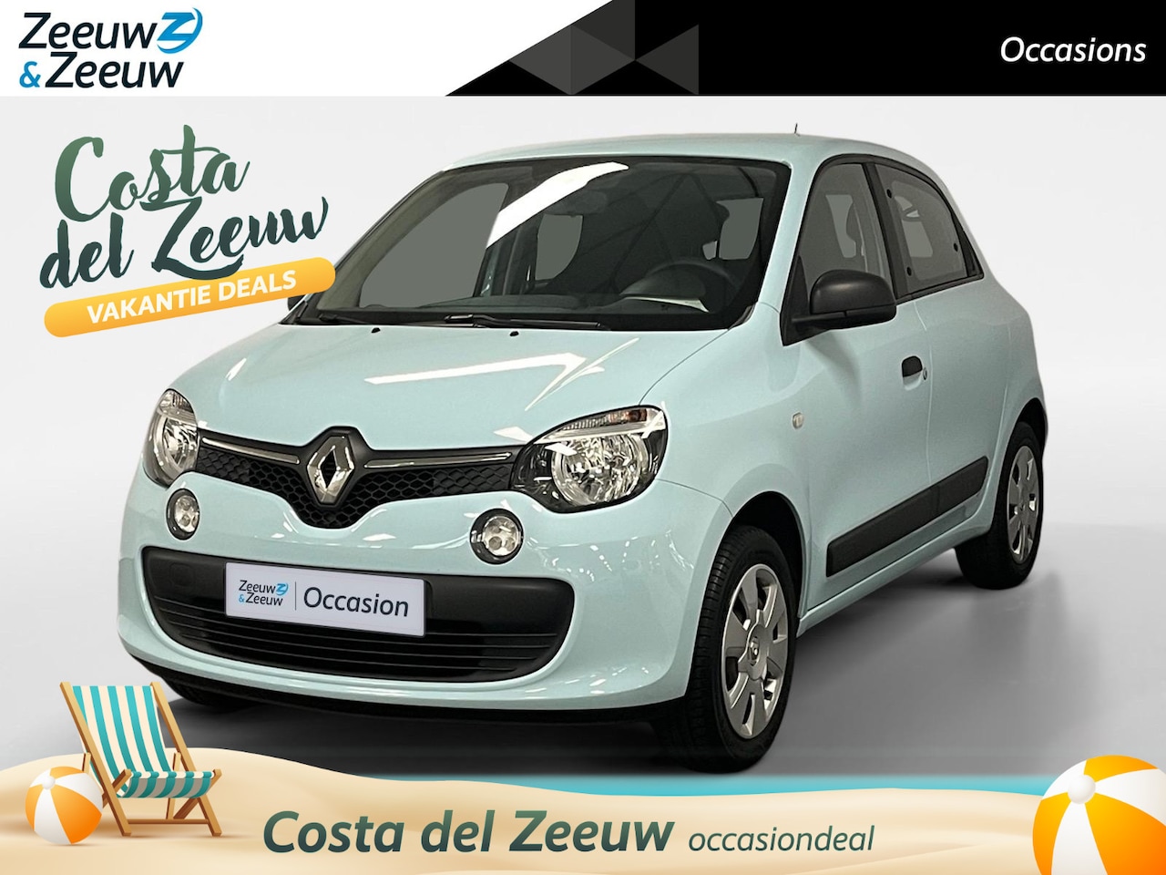 Renault Twingo - 1.0 SCe Life AIRCO 5 DEURS BLUETOOTH ZEER WEINIG KM DEALER ONDERHOUDEN HOGE INSTAP ZEER MO - AutoWereld.nl
