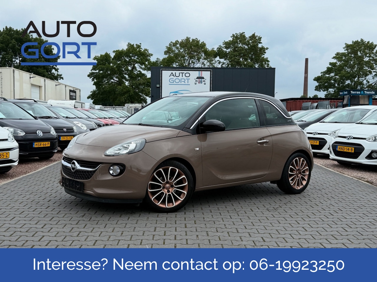 Opel ADAM - 1.4 Glam | Chocolate Brown | Sterrenhemel | Parkeersens | Clima | - AutoWereld.nl