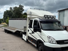 Iveco Daily - Be combinatie 12 ton trekker veldhuizen knik DIEPLADER