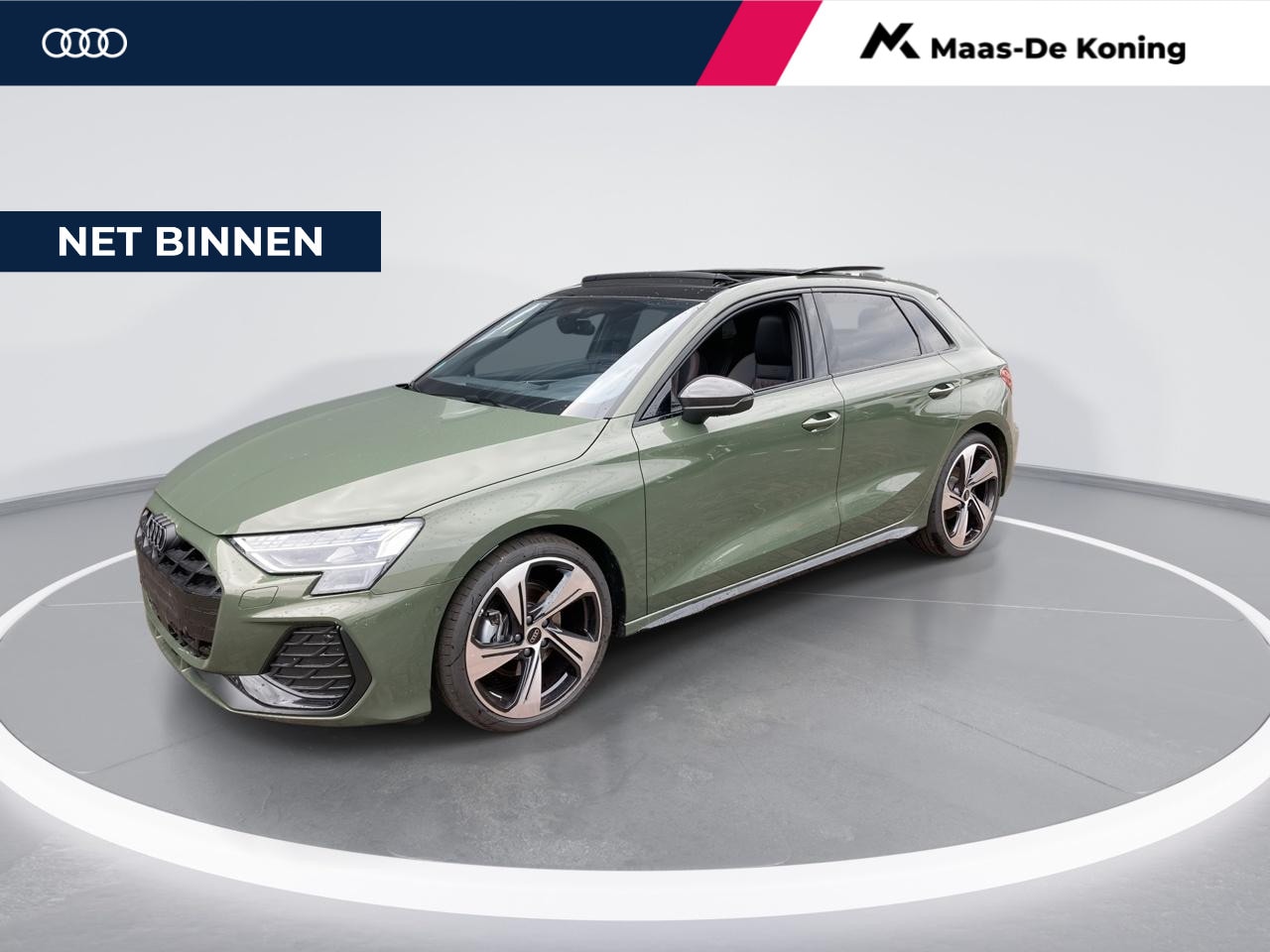 Audi A3 Sportback - 35 TFSI/150PK S Line · Panoramadak · Leder · Sonos · Camera · Drive select · Garantie tot - AutoWereld.nl