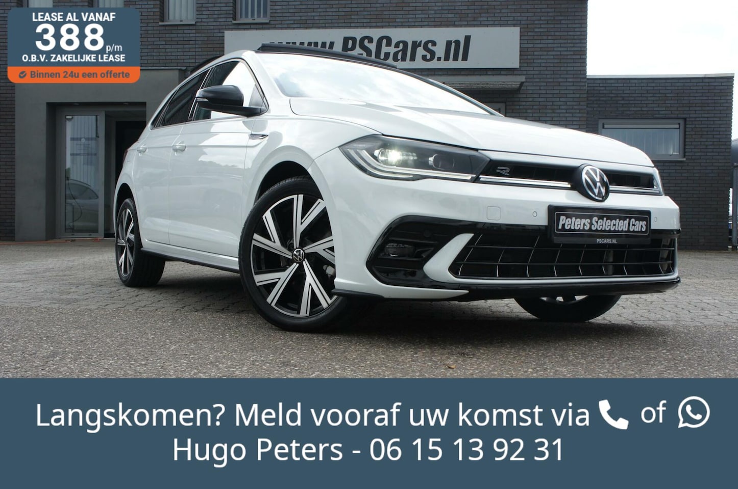 Volkswagen Polo - 1.0 TSI 110pk DSG 3x R-Line Acc|Pano|Virtual - AutoWereld.nl