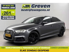 Audi A3 Limousine - 30 TFSI S-line Automaat LED Clima Cruise Navigatie Parkeersensoren 18"LMV