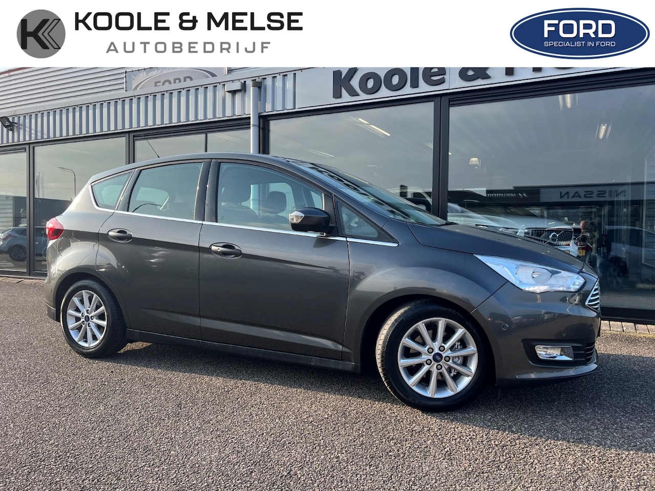 Ford C-Max - 1.0 EcoBoost 125pk Titanium , trekhaak - AutoWereld.nl