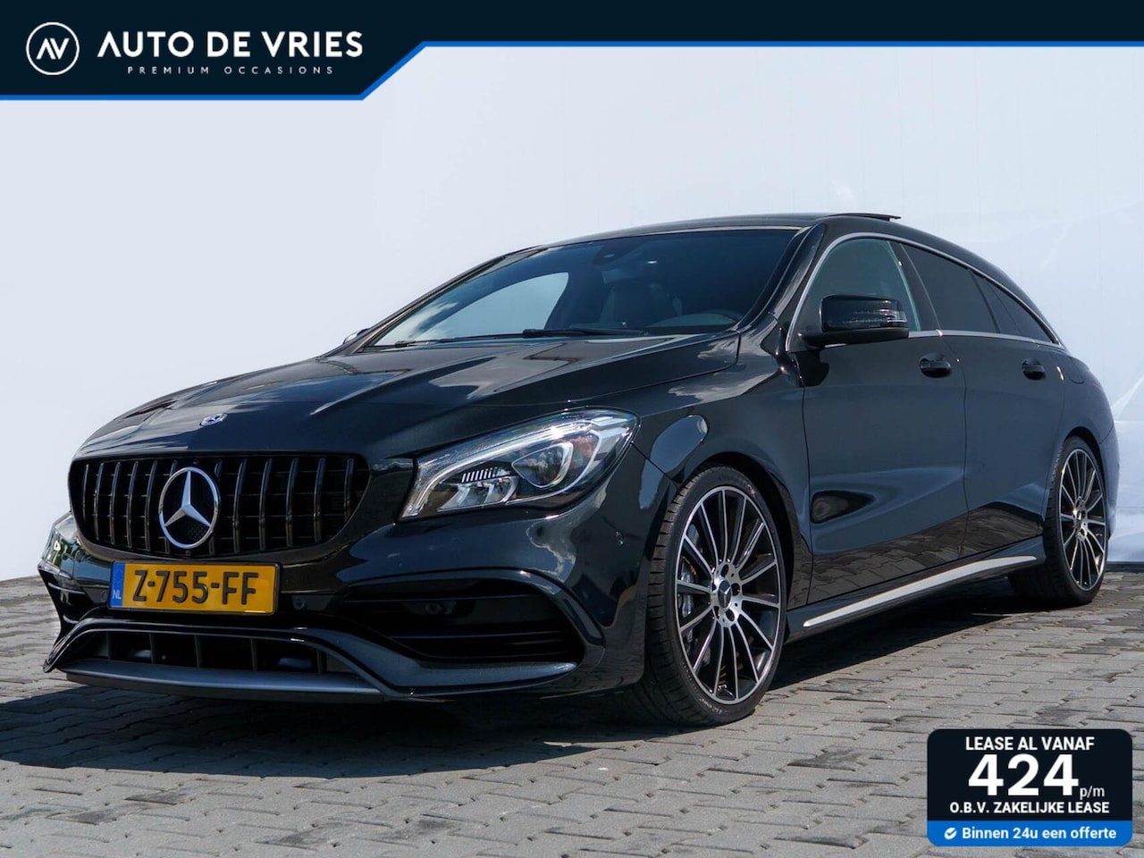 Mercedes-Benz CLA-klasse Shooting Brake - AMG 45 4MATIC 381pk | Panoramadak | 19 inch LMV | Camera - AutoWereld.nl