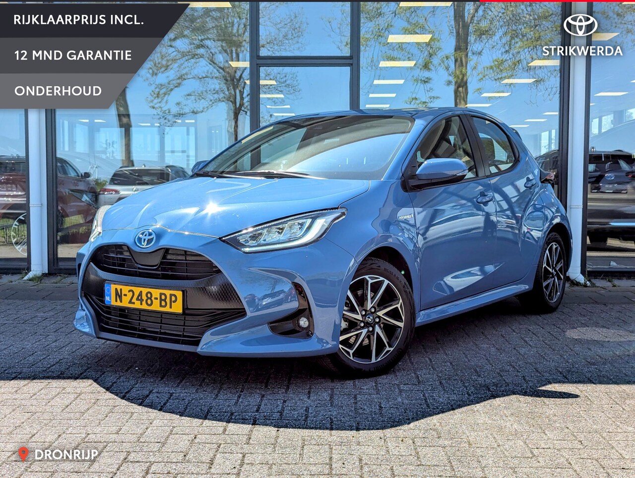 Toyota Yaris - 1.5 Hybrid Dynamic | Climate control | Camera | DAB | Adap. cruise | Unieke kleur! - AutoWereld.nl