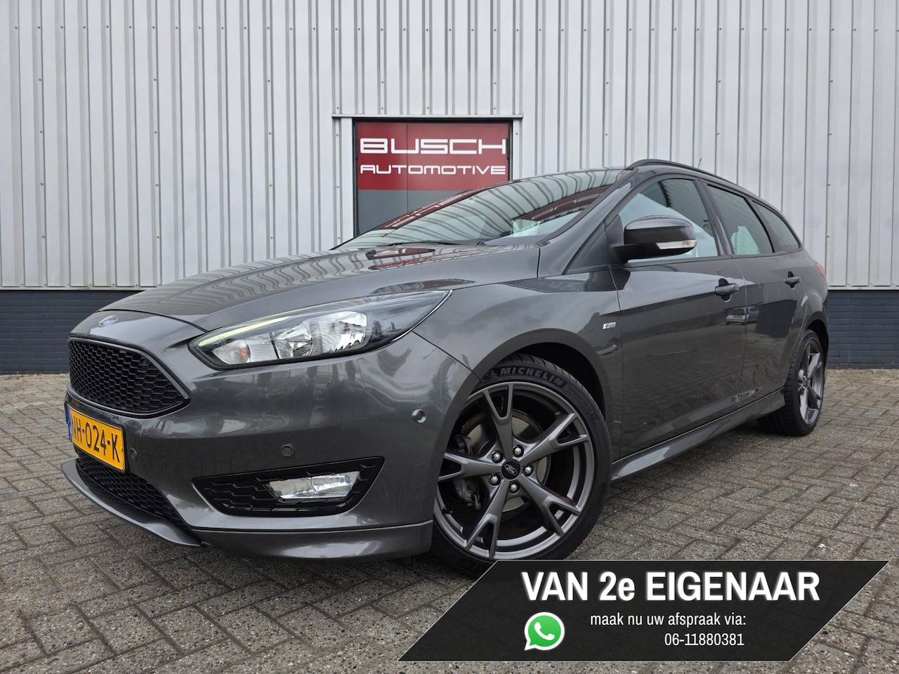 Ford Focus Wagon - 1.0 ST-Line | VAN 2e EIGENAAR | ISOFIX | - AutoWereld.nl