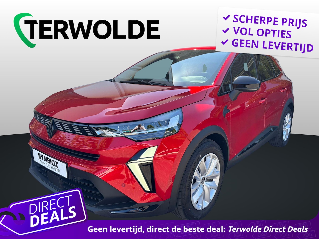 Renault Symbioz - 1.6 E-Tech Full hybrid 145 Evolution | Apple Carplay/Android Auto | Speciale Rouge Flamme - AutoWereld.nl