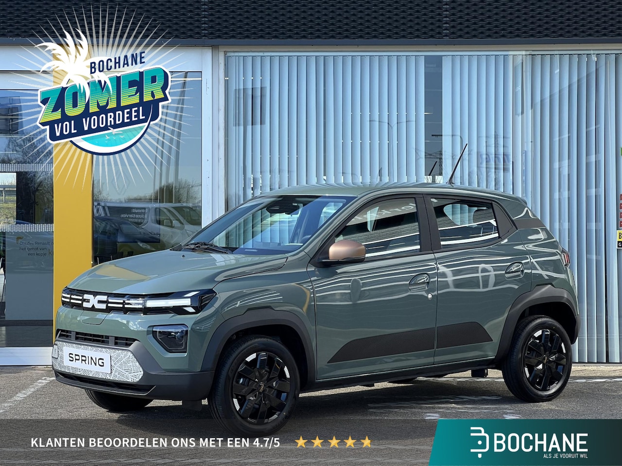 Dacia Spring - Extreme 65 27 kWh | Direct leverbaar | REGISTRATIE ACTIE VOORDEEL | Achteruitrijcamera | P - AutoWereld.nl