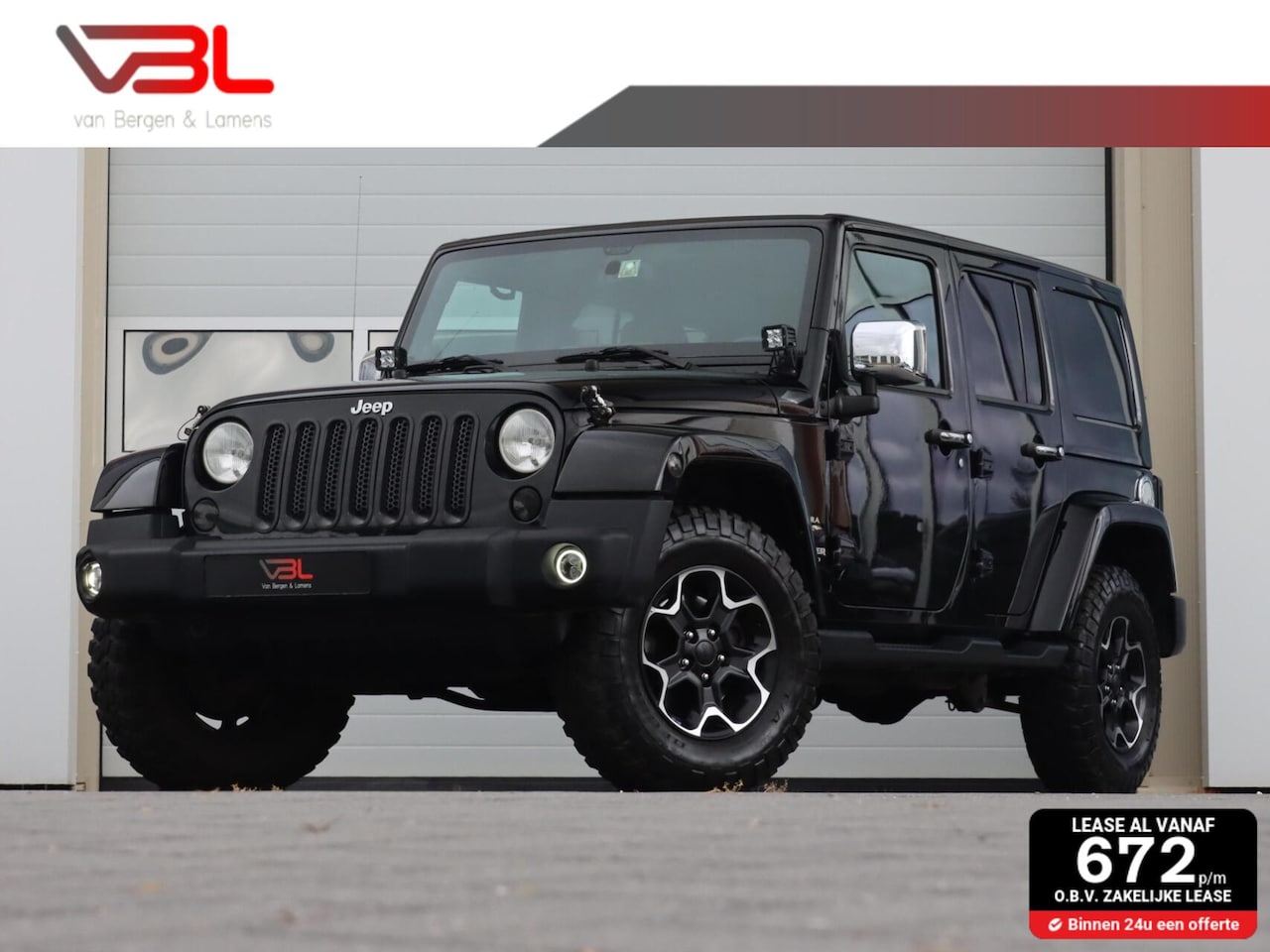Jeep Wrangler Unlimited - 3.6 284PK Sahara Cabrio - AutoWereld.nl