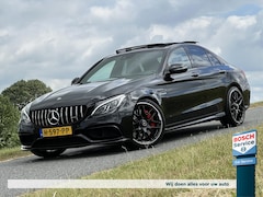 Mercedes-Benz C-klasse - C63 S AMG 510PK / Pano / Schaalstoelen / Dealer ondr / Burmester / Keyless / Camera / Led