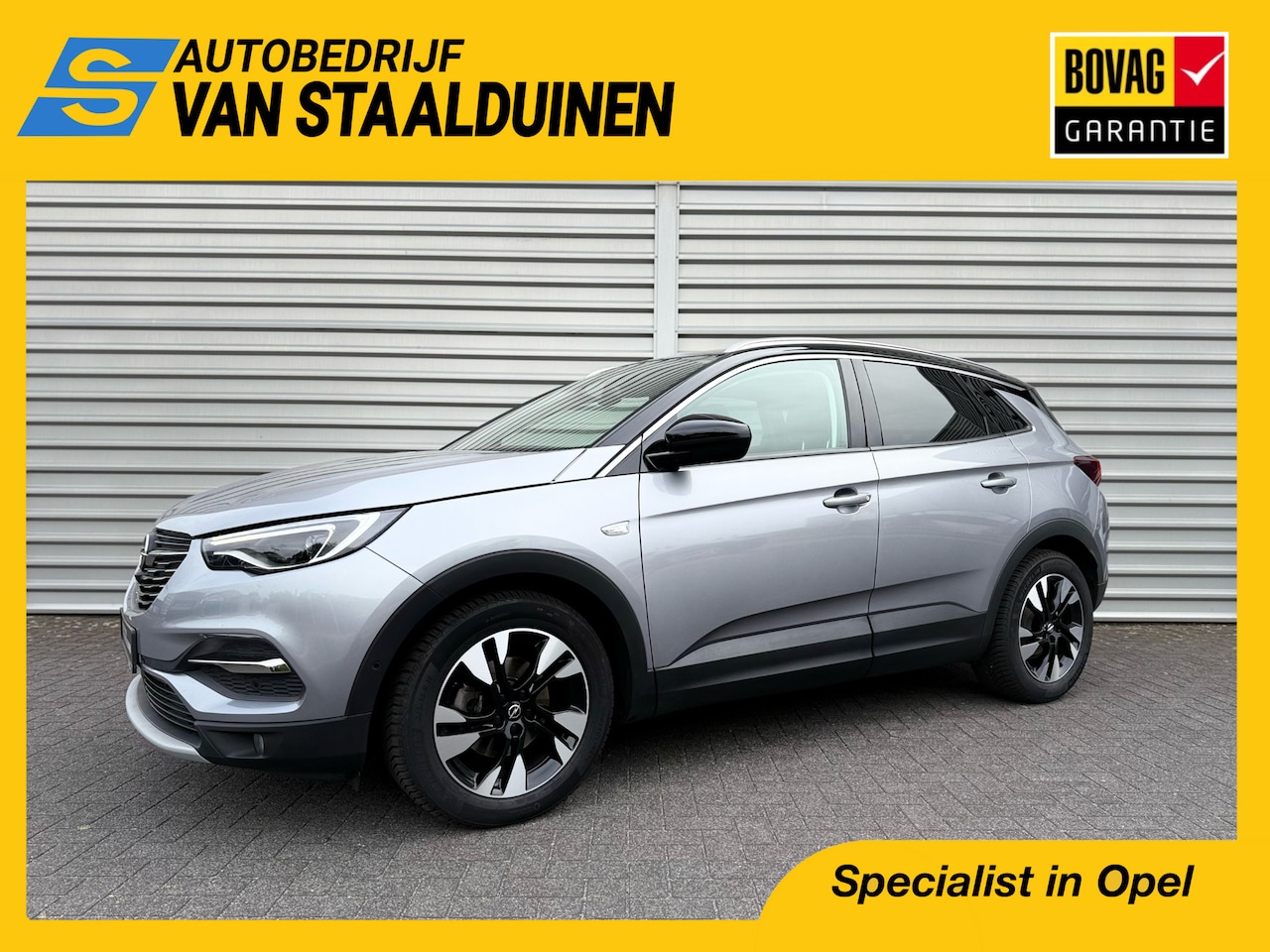 Opel Grandland X - 1.2 Turbo Ultimate | Navigatie | Parkeercamera | Stuurverwarming | Stoelverwarming | Metal - AutoWereld.nl