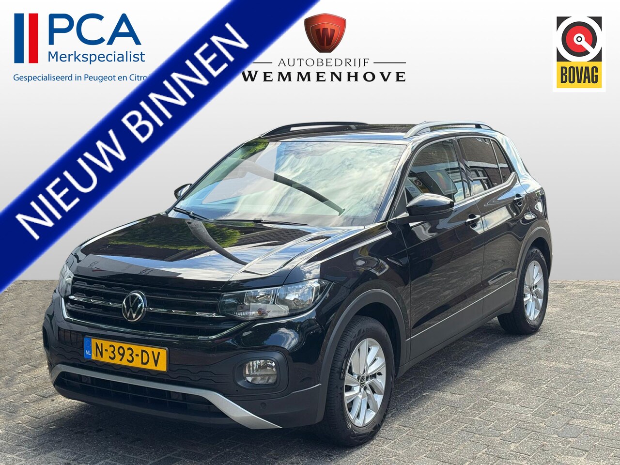 Volkswagen T-Cross - 1.0 TSI Life Airco/Lichtmetalen velgen/Navi/Apple Carplay - AutoWereld.nl
