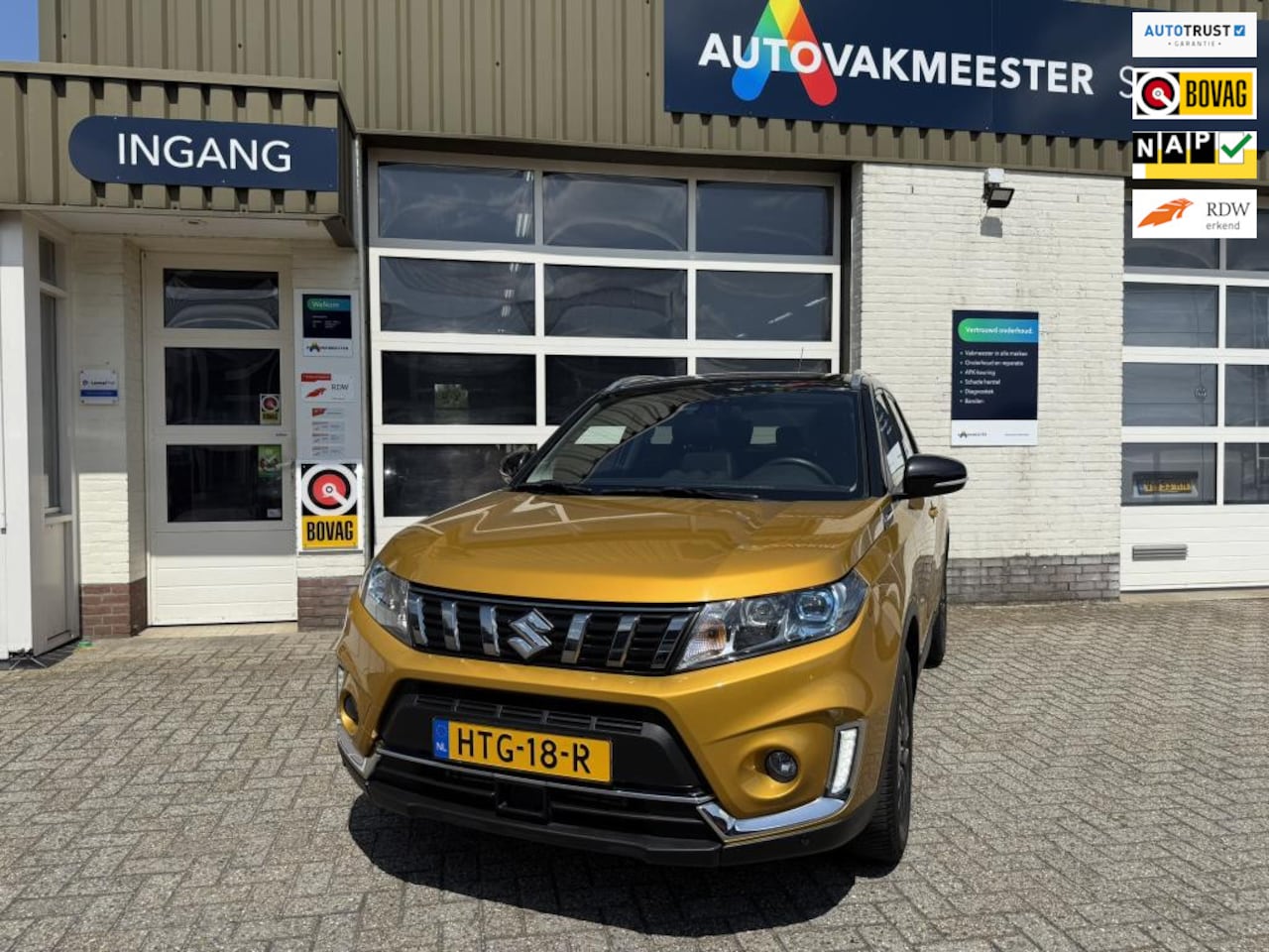 Suzuki Vitara - 1.4 Boosterjet Stijl|Pano|Goed onderhouden| - AutoWereld.nl
