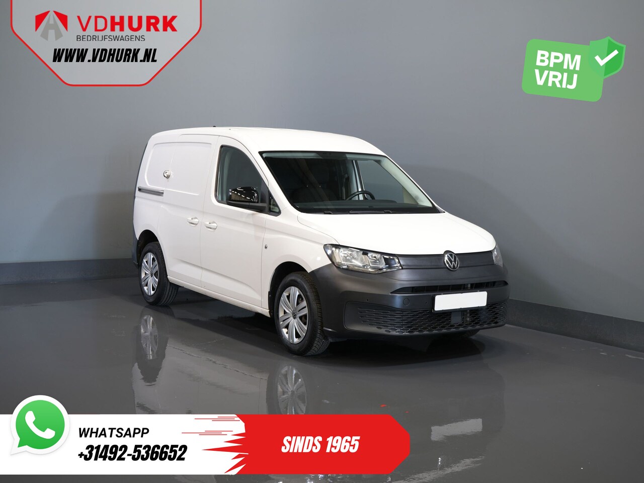 Volkswagen Caddy Cargo - 2.0 TDI 120 pk DSG Aut. BPM VRIJ! Carplay/ Cruise/ Camera/ PDC/ Airco - AutoWereld.nl