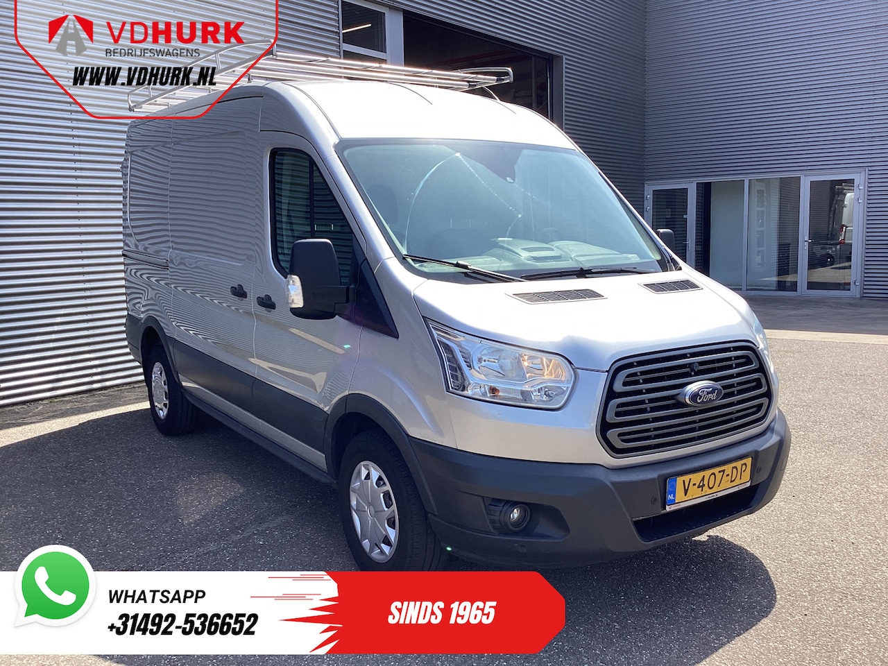 Ford Transit - 330 2.0 TDCI L2H2 Trend EXPORT ONLY NL Auto/ 2.8t Trekverm./ Imperiaal/ Navigatie/ Camera/ - AutoWereld.nl