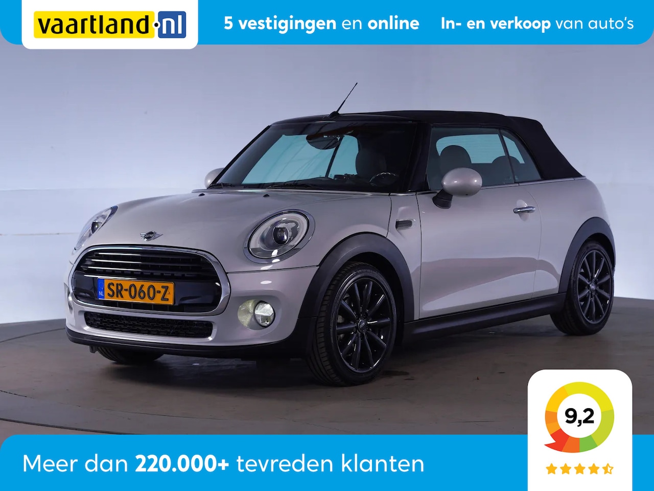 MINI Cabrio - Cooper 1.5 Vhili Derious Business [Stoelverwarming Navi] - AutoWereld.nl