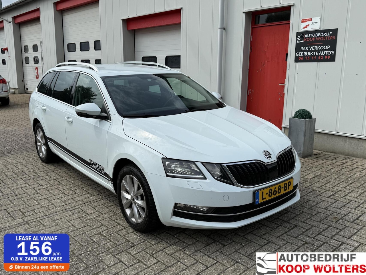 Skoda Octavia Combi - 1.6 TDI DSG Sport Business - AutoWereld.nl
