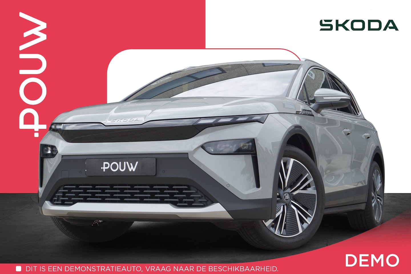 Skoda Elroq - 85 286pk Intro Charlie | Stoelverwarming Voor & Achter | Trekhaak | Travel Assist | Naviga - AutoWereld.nl