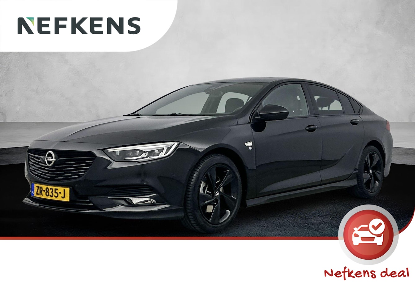 Opel Insignia Grand Sport - 1.6 Turbo Exclusive 200pk | Luxe uitvoering | Lederen bekleding | Pano. schuifkanteldak | - AutoWereld.nl