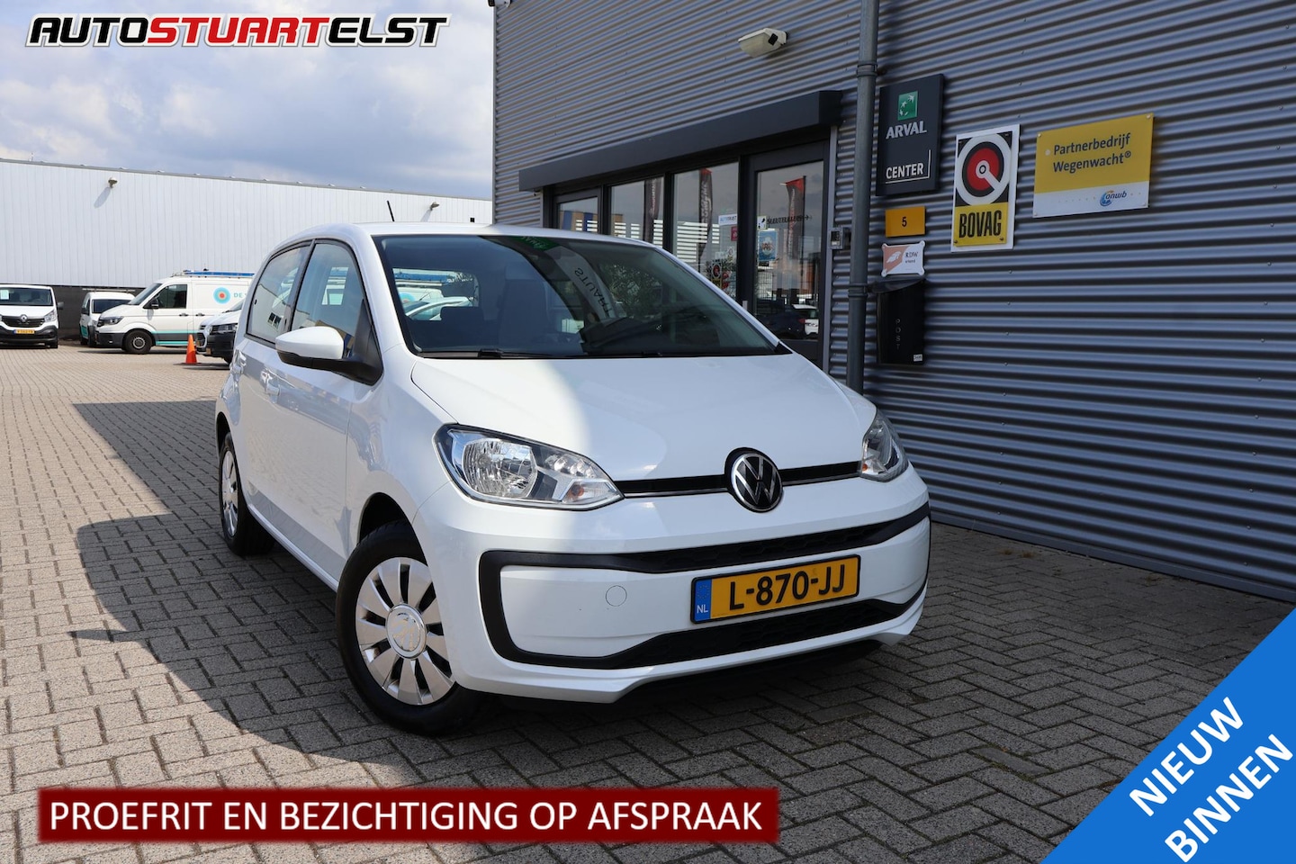 Volkswagen Up! - 1.0 Airco | Bluetooth | DAB Radio | Start/Stop | LED | Volledig Dealer Onderh. - AutoWereld.nl