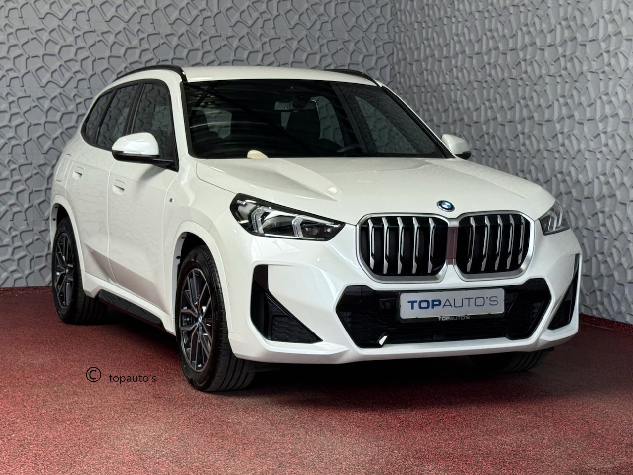 BMW X1 - XDRIVE 25E M-SPORT LED ELEK.KLEP NAVI STOELVERW M-SHADOW LINE CARPLAY/ANDROID ZWARTE.HEMEL - AutoWereld.nl