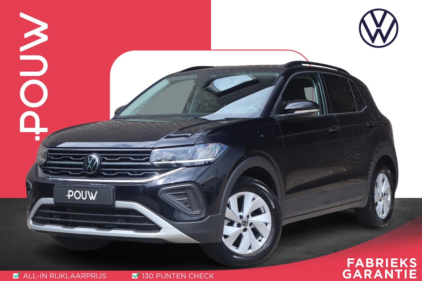 Volkswagen T-Cross - 1.0 TSI 115pk DSG Life Edition |  App Connect Navigatie | Parkeersensoren Voor & Achter | - AutoWereld.nl