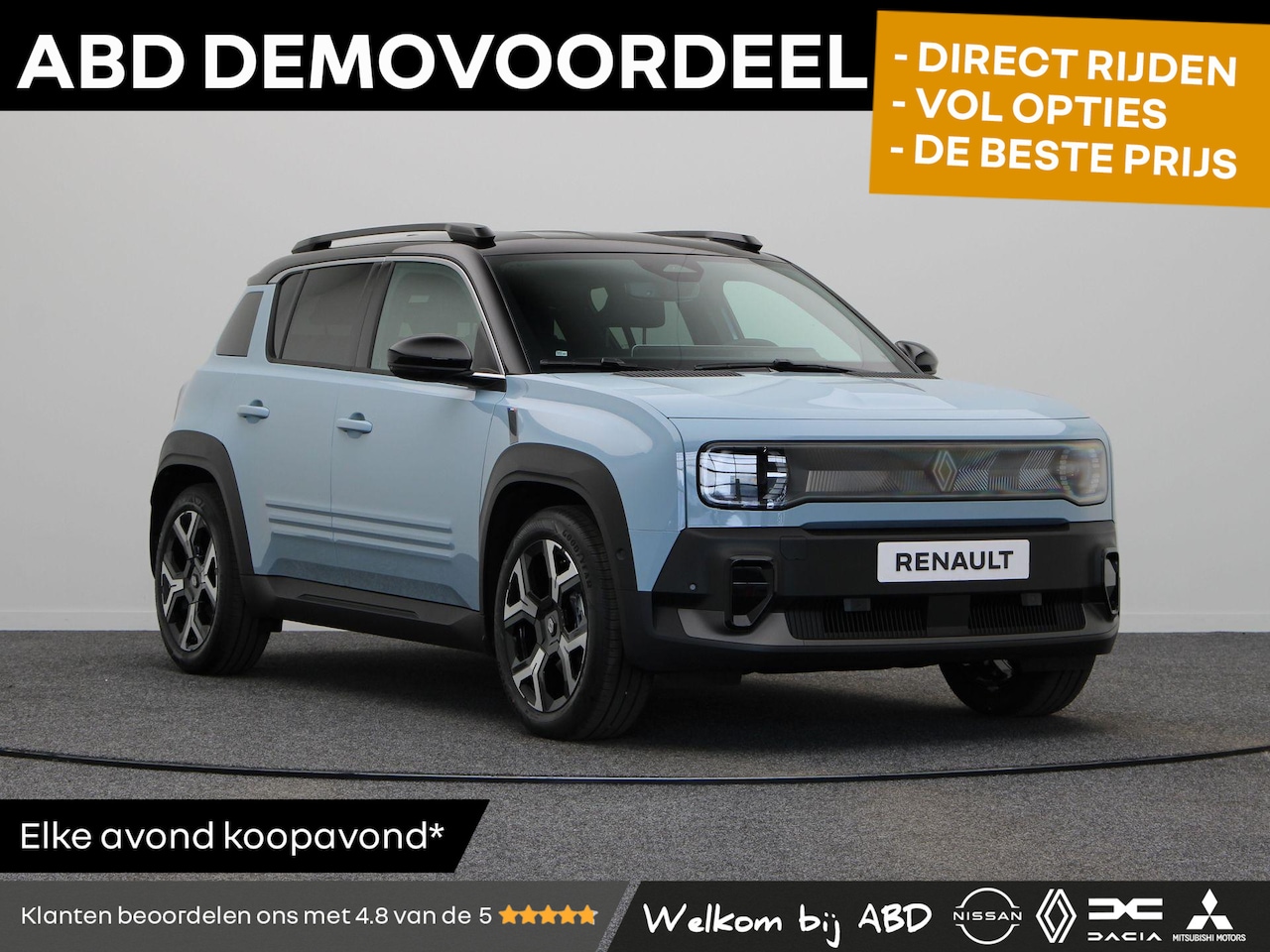 Renault 4 - comfort range techno 52 kWh | Active driver assist | Stoel- en stuurwielverwarming | Elek. - AutoWereld.nl