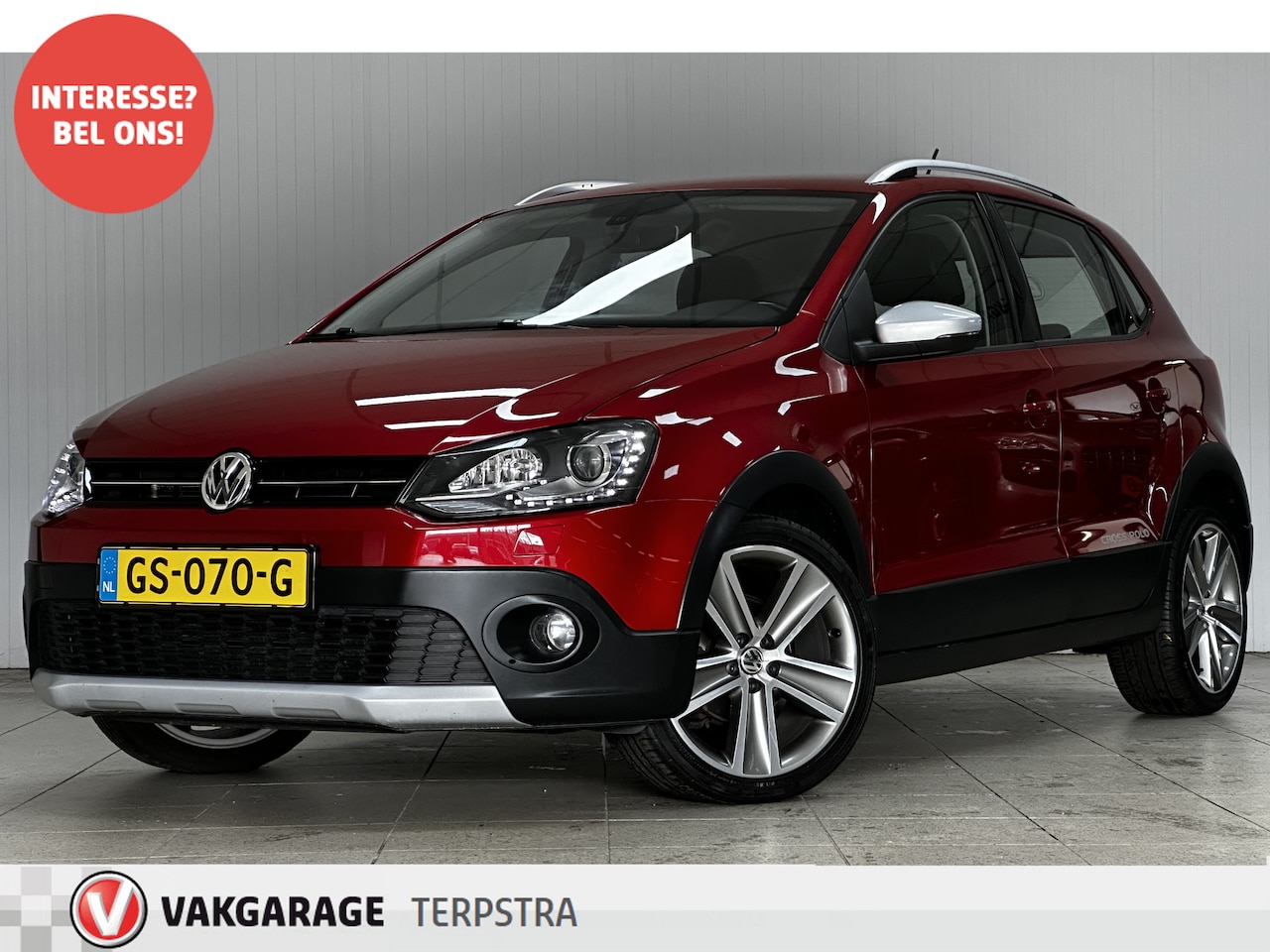 Volkswagen Polo - 1.2 TSI Cross /AUTOMAAT! /Trekhaak! /Camera! /Bi-Xenon! /Leder-Alcantara /Navi! /Climat /C - AutoWereld.nl