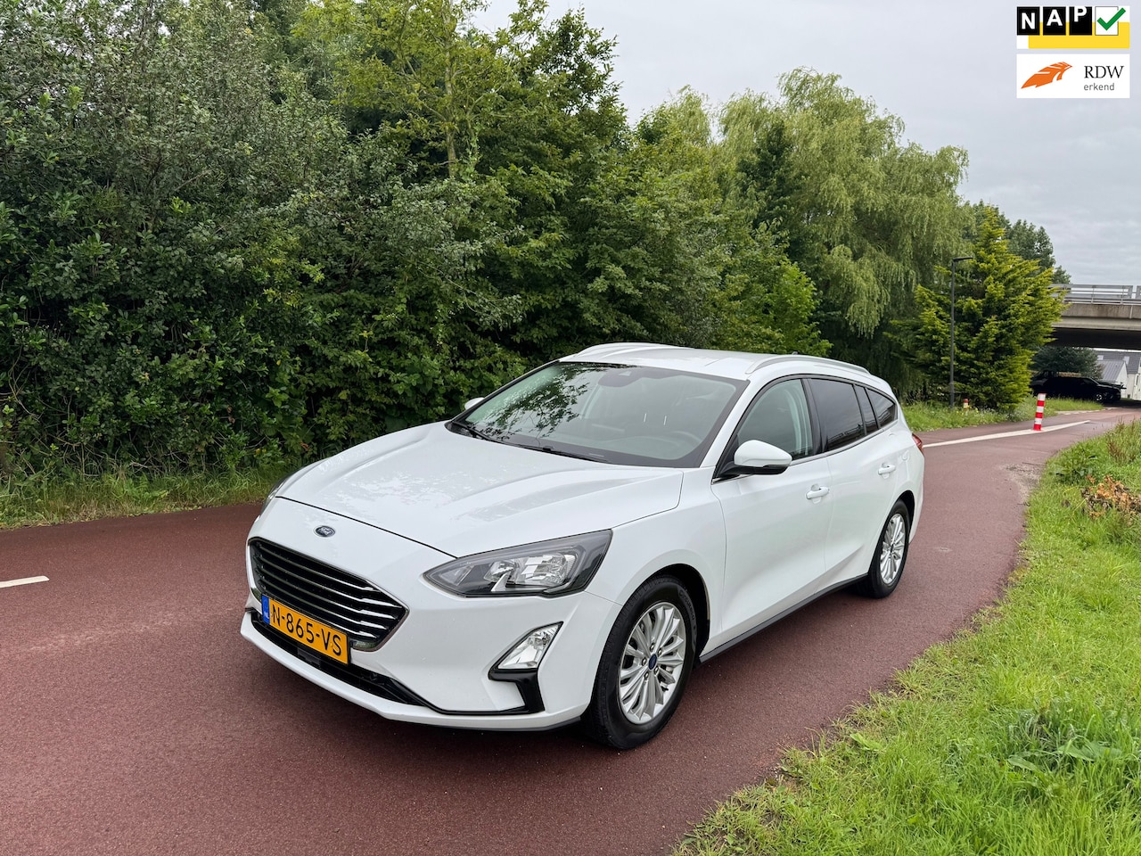 Ford Focus Wagon - 1.0 EcoBoost Titanium X Business|Dis=V.V|1e eig| - AutoWereld.nl