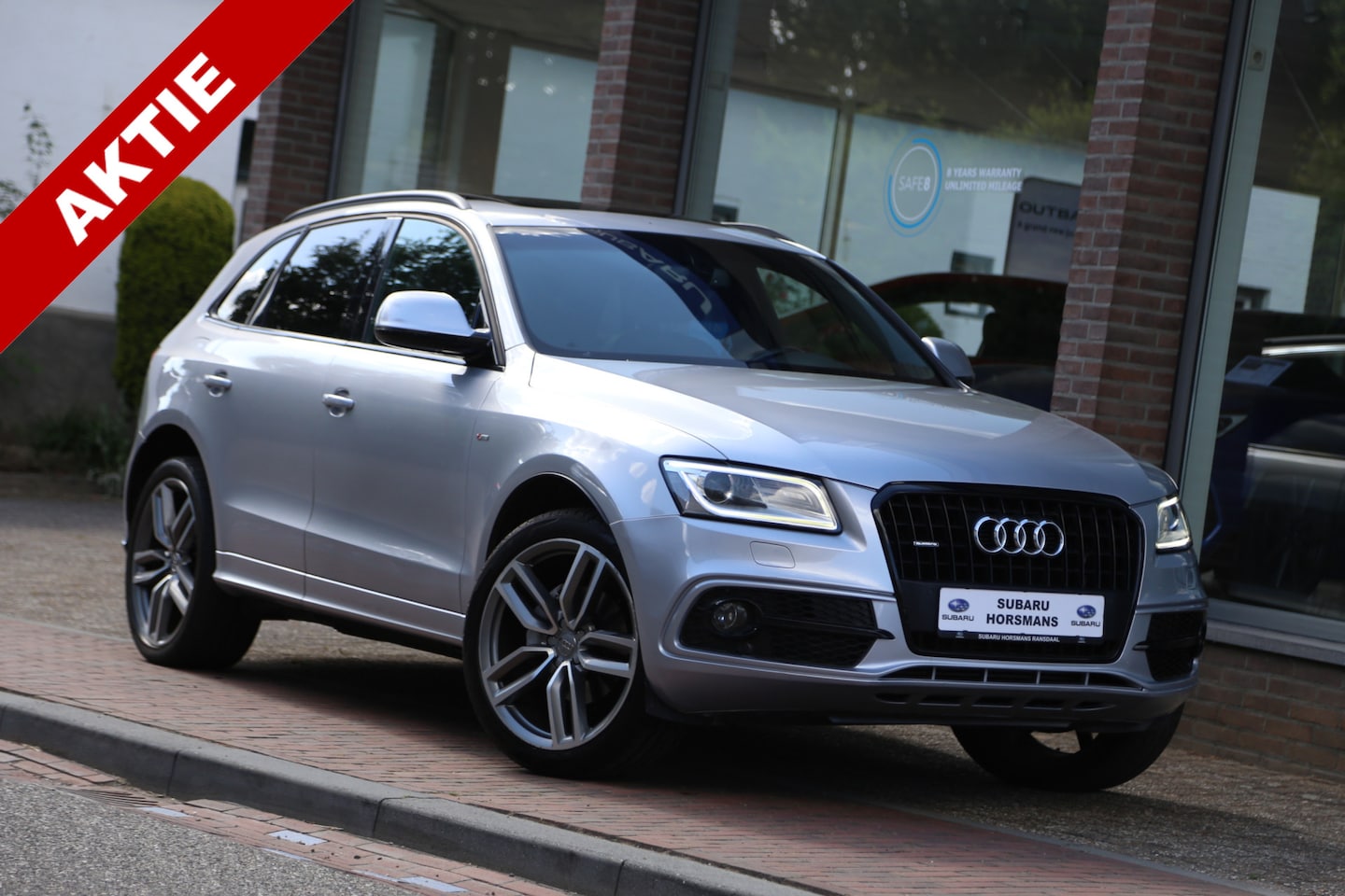 Audi Q5 - 2.0 TFSI quattro Sport Edt Schuifdak Leer B&O Navi LED Black optik - AutoWereld.nl