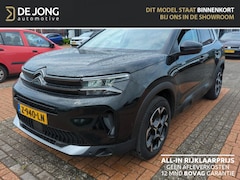 Citroën C5 Aircross - 1.2 Hybrid 136 Plus Navi/Camera/Dakrails/Adaptieve Cruise Control/Apple Carplay/GEEN AFLEV