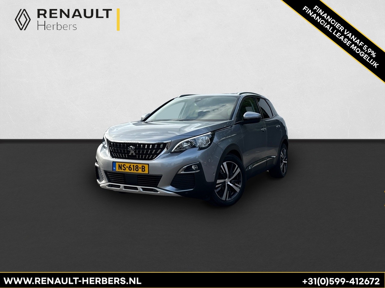 Peugeot 3008 - 1.2 PureTech Première AUTOMAAT / NAVI / CAMERA - AutoWereld.nl