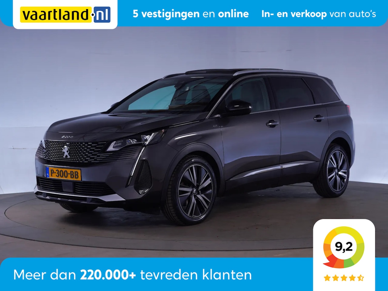 Peugeot 5008 - 1.2 PureTech GT-Line Business 7-Pers Aut. [ Pano Navi Camera i-Cockpit ] - AutoWereld.nl