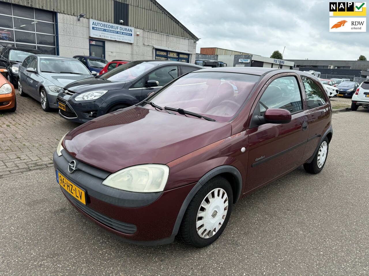 Opel Corsa - 1.2-16V Comfort Airco Bj:2002 NAP! - AutoWereld.nl
